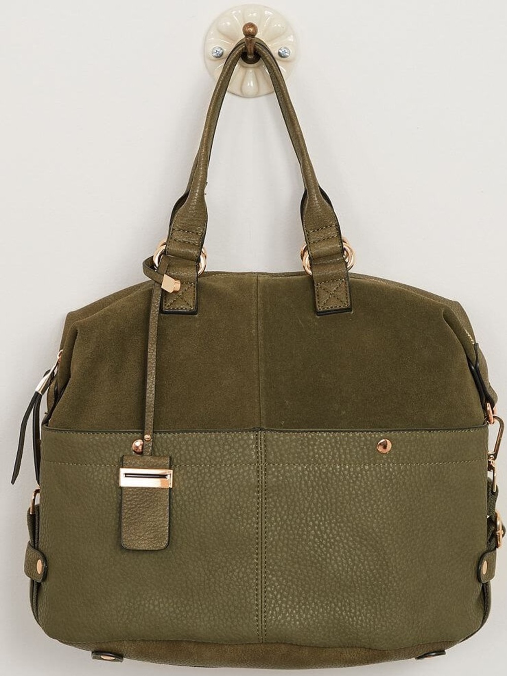 Moda Luxe London Satchel NWT with flaw